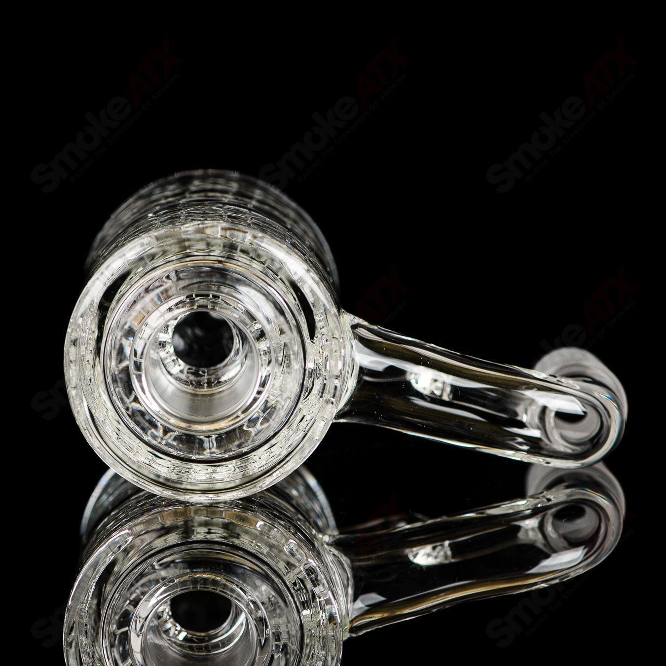 2 18/90 Elementum Bubble Trap Dry Catcher Avant - Garde Glass - Smoke ATX