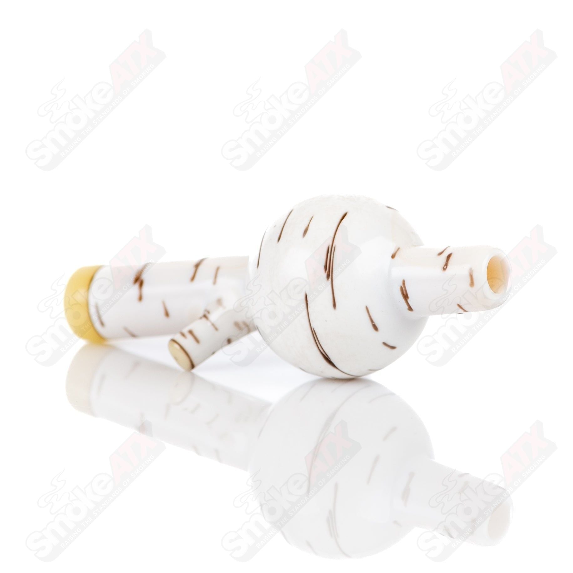 2 Birch Carb Cap Foster Glass - Smoke ATX