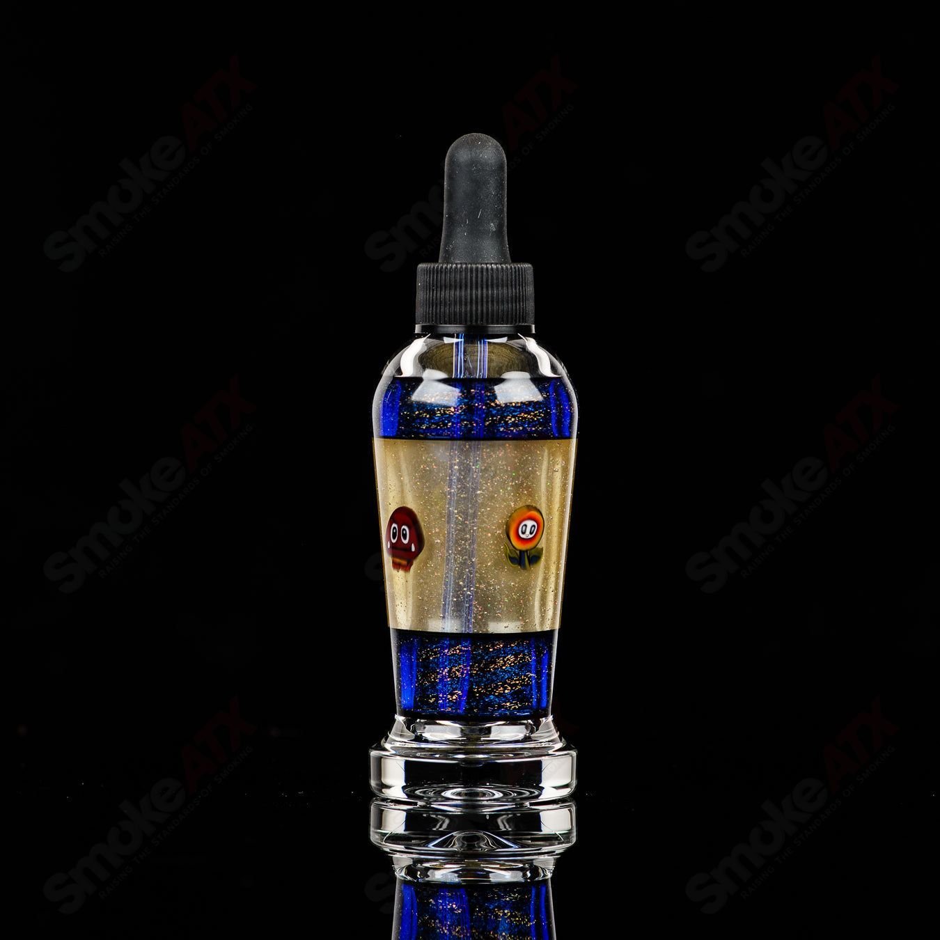Micro Glass Heady Glass spray bottle with dual spray nozzles, labeled SPG x Micro, designed for precise application.
