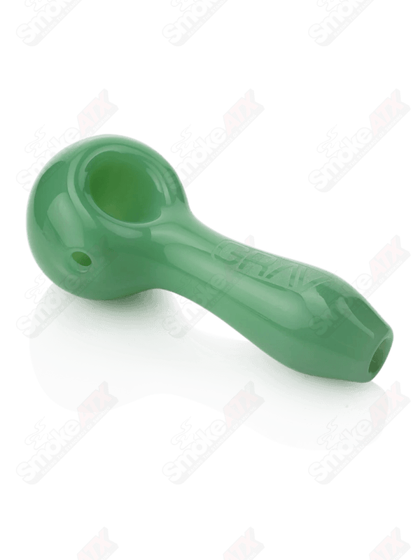 4in Mint Green Classic Spoon Grav Labs - Smoke ATX