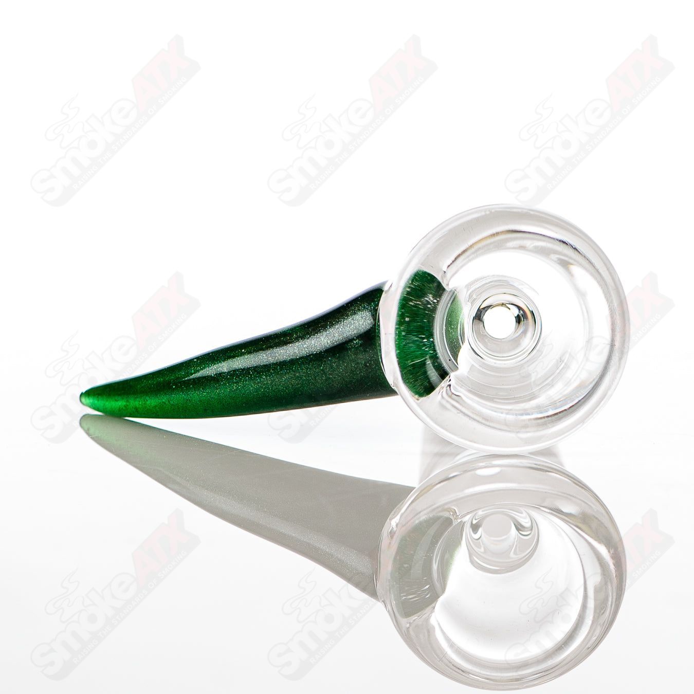 Colorful 17-inch Texas Tubes inline glass straight tubes, 50x5mm, by Texas Tubes, showcasing vibrant hues and clear glass design.