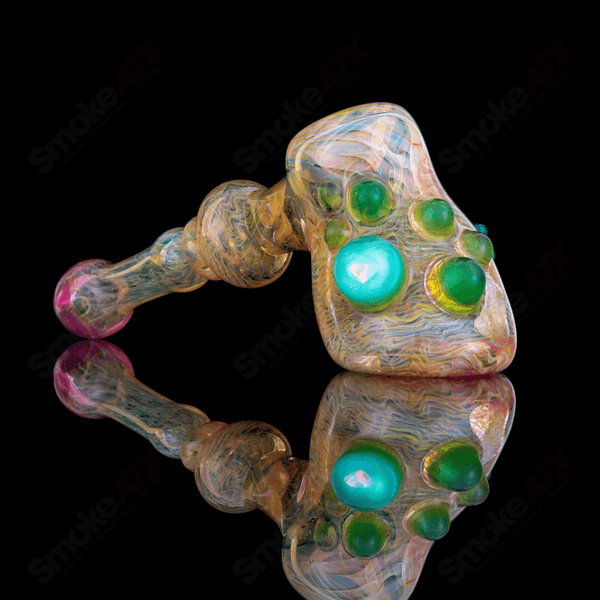 Fumed Dry Hammer Habitat Glass - Smoke ATX