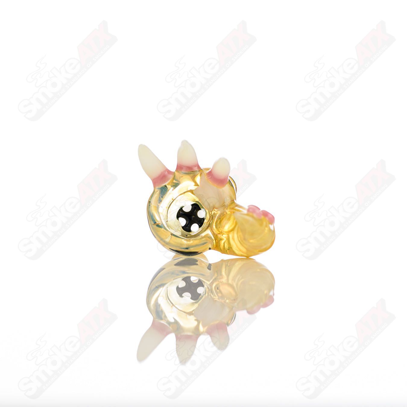 Salt Glass 19mm 3-hole slide for SPG x SALT heady glass bowls, featuring a durable 3-hole design for smooth use.