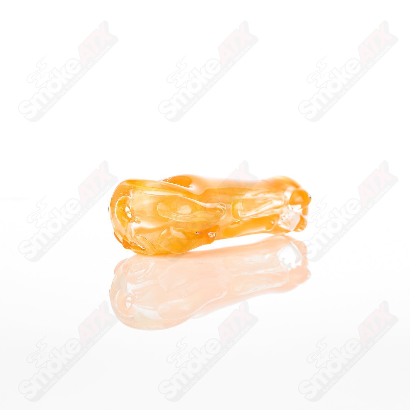 Glass pipe called the #41 Spoon Glass by Nobody, featuring a clear glass design with a rounded bowl and stem.