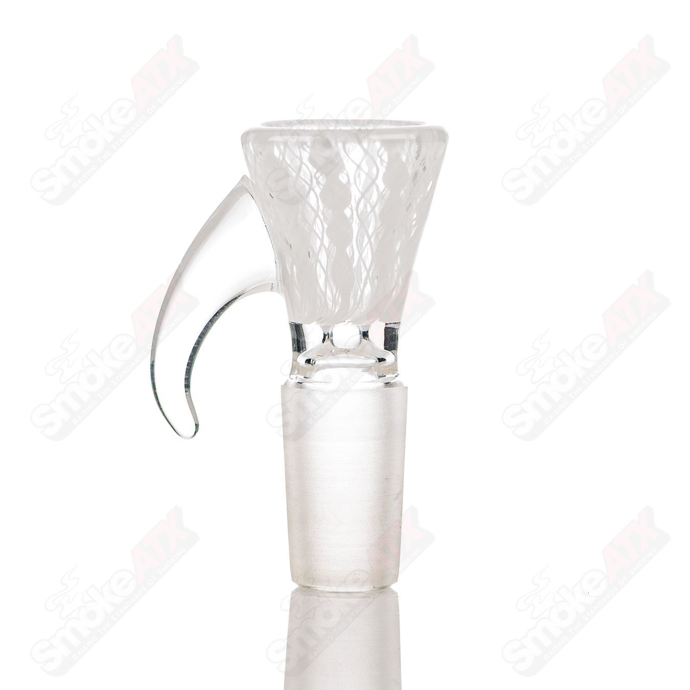 Steven Pierce Glass x Harold Cooney #5 Beaker from Heady Glass collection, featuring artistic glasswork and beaker shape.