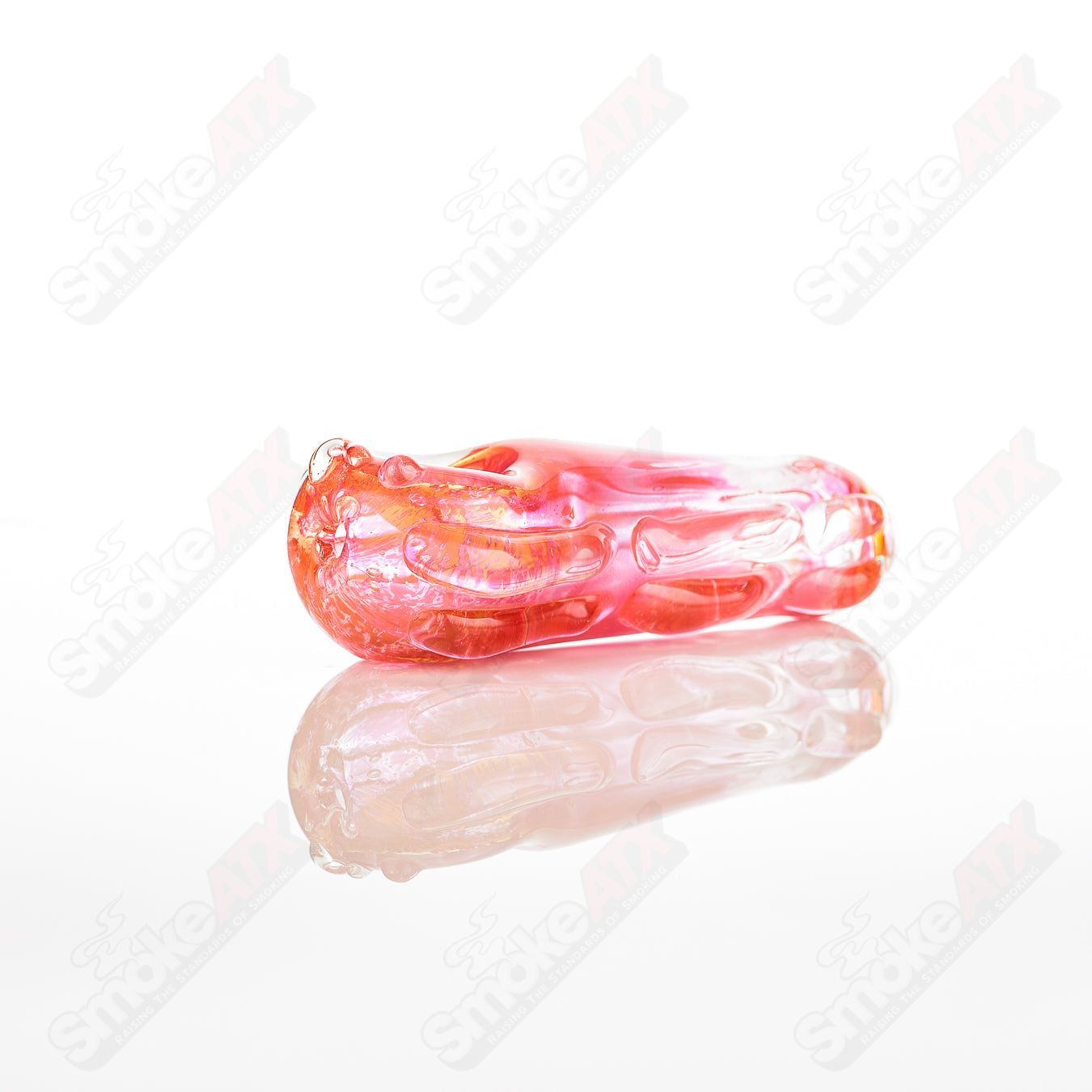 Glass pipe called #59 Spoon Glass by Nobody, clear glass with a rounded bowl and smooth design for smoking accessories.