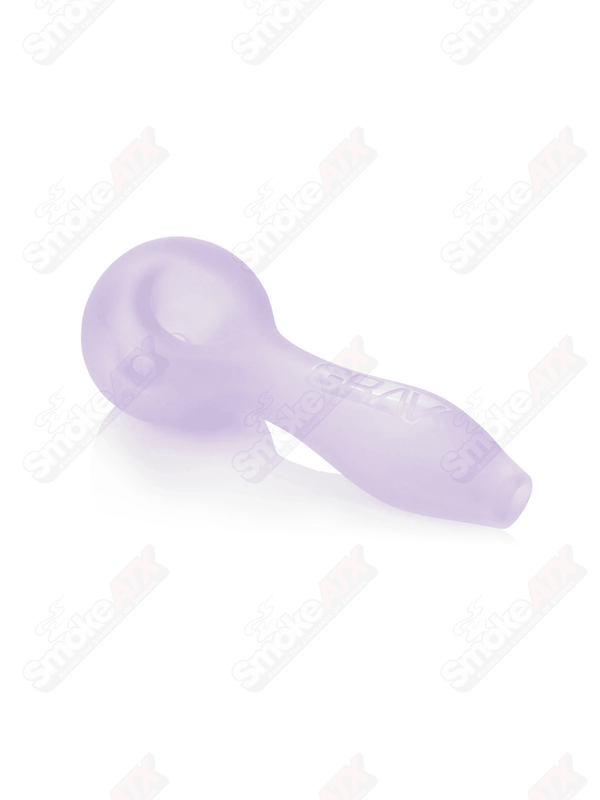 4in Lavender Sandblasted Spoon Grav Labs - Smoke ATX