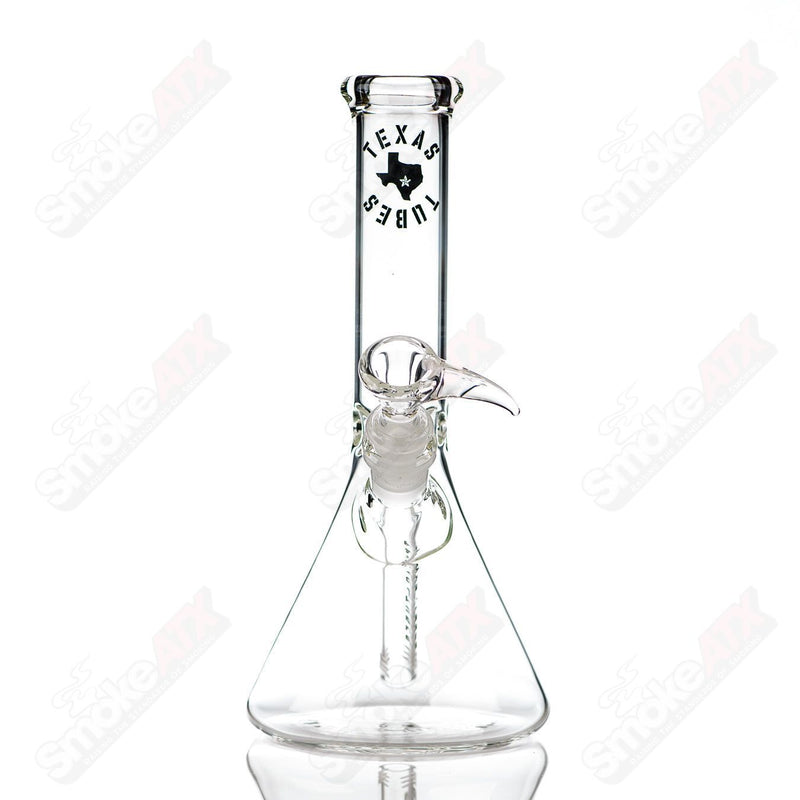 10in 14mm Beaker Texas Tubes - Smoke ATX