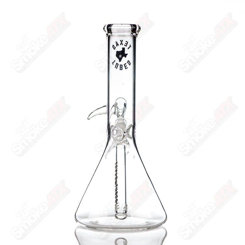 10in 14mm Beaker Texas Tubes - Smoke ATX