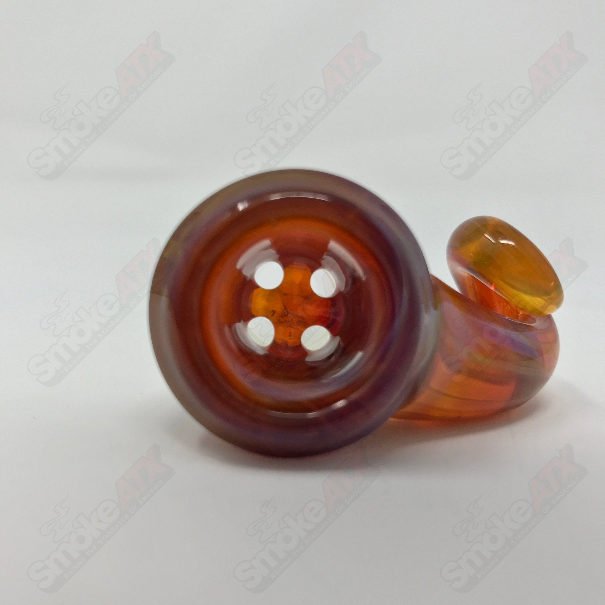 Amber Purple 18mm Full Accent Slide Black T Glass 3 - Smoke ATX