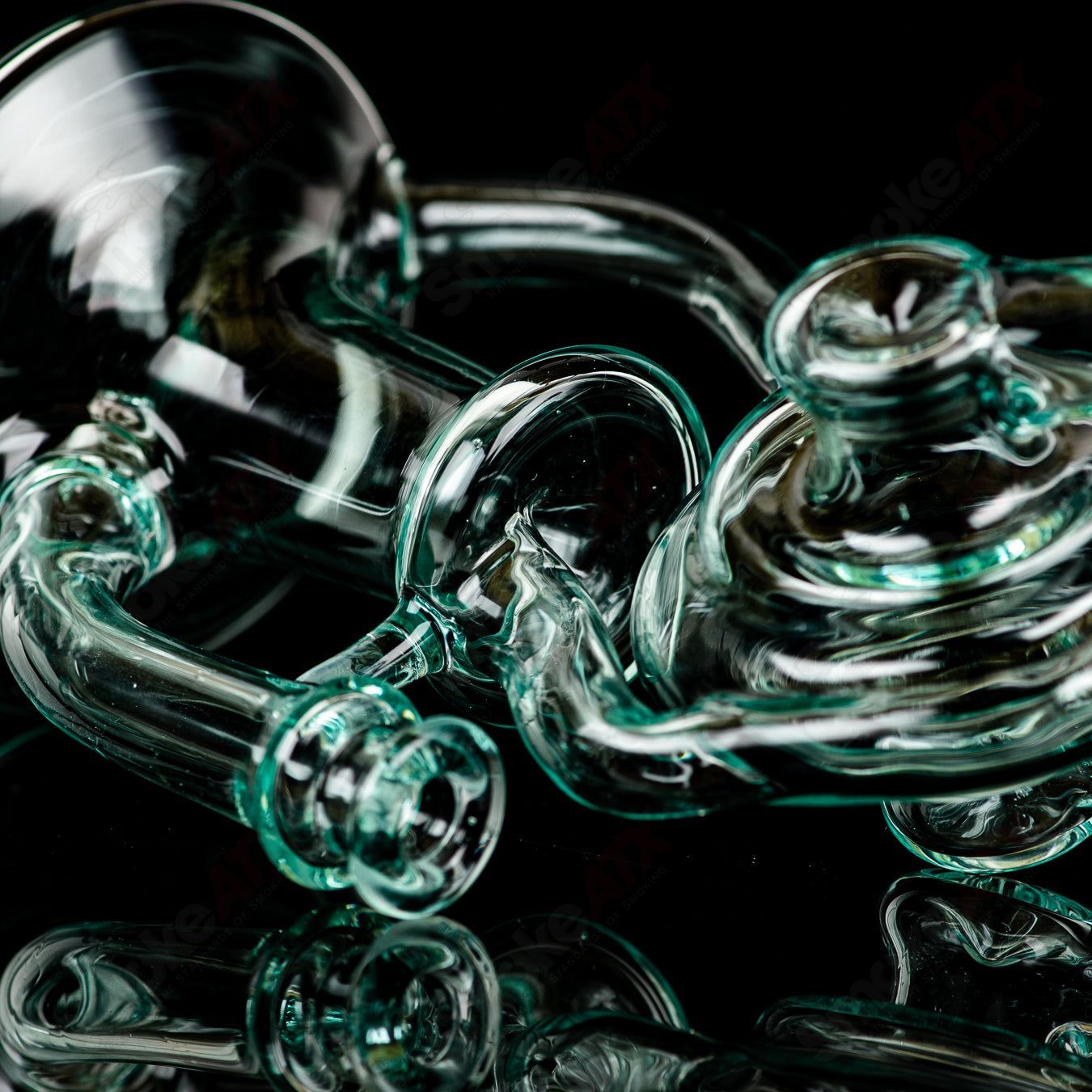 Asthmatic Glass Tonic Recycler - Smoke ATX