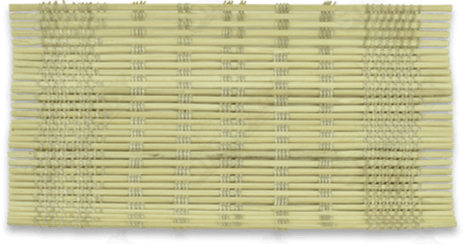 RAW Bamboo Rolling Mat for rolling cigarettes, made of natural bamboo, ideal for preparing herbal smokes.