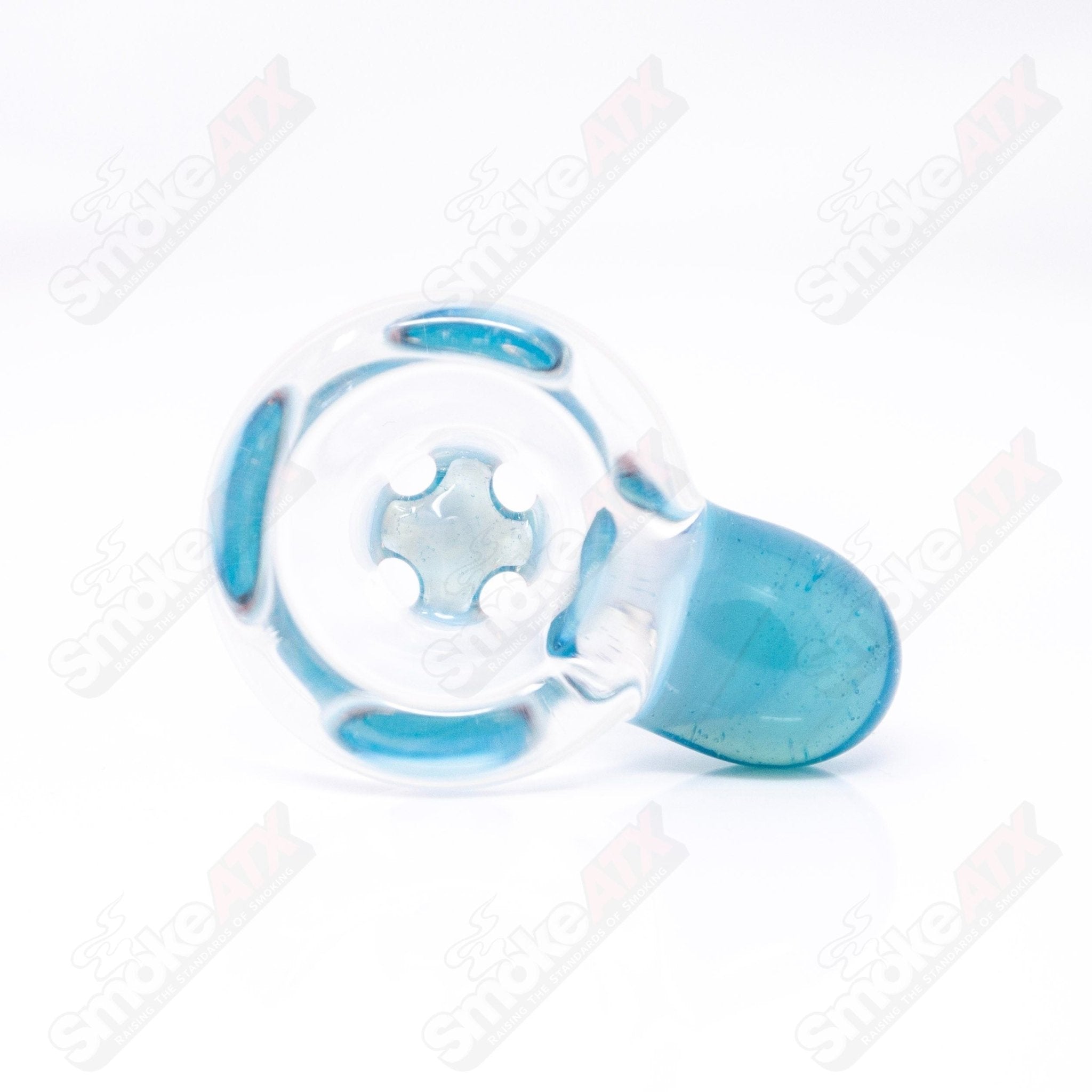 Black T Glass 18mm Partial Accent Slide 6 - Smoke ATX