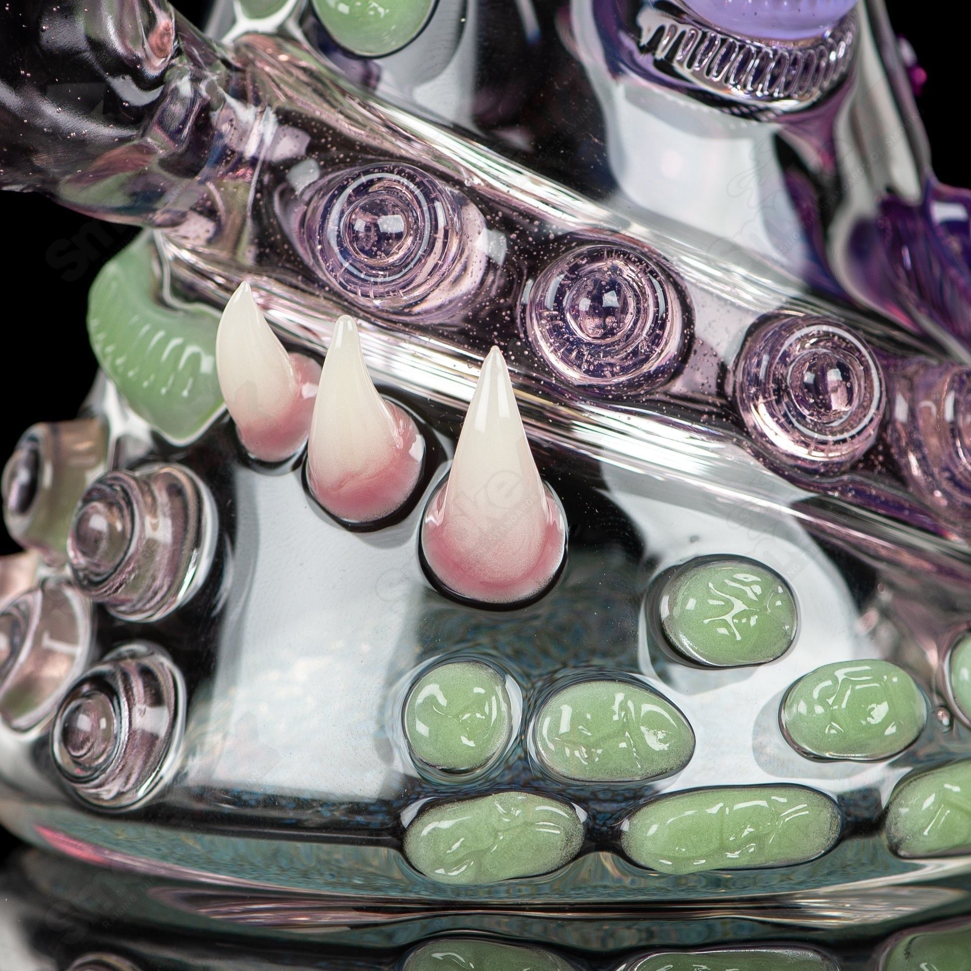 CFL Rip Curl concentrate rig by Salt Glass, Helix & SALT Glass, featuring intricate heady glass design for concentrate use.