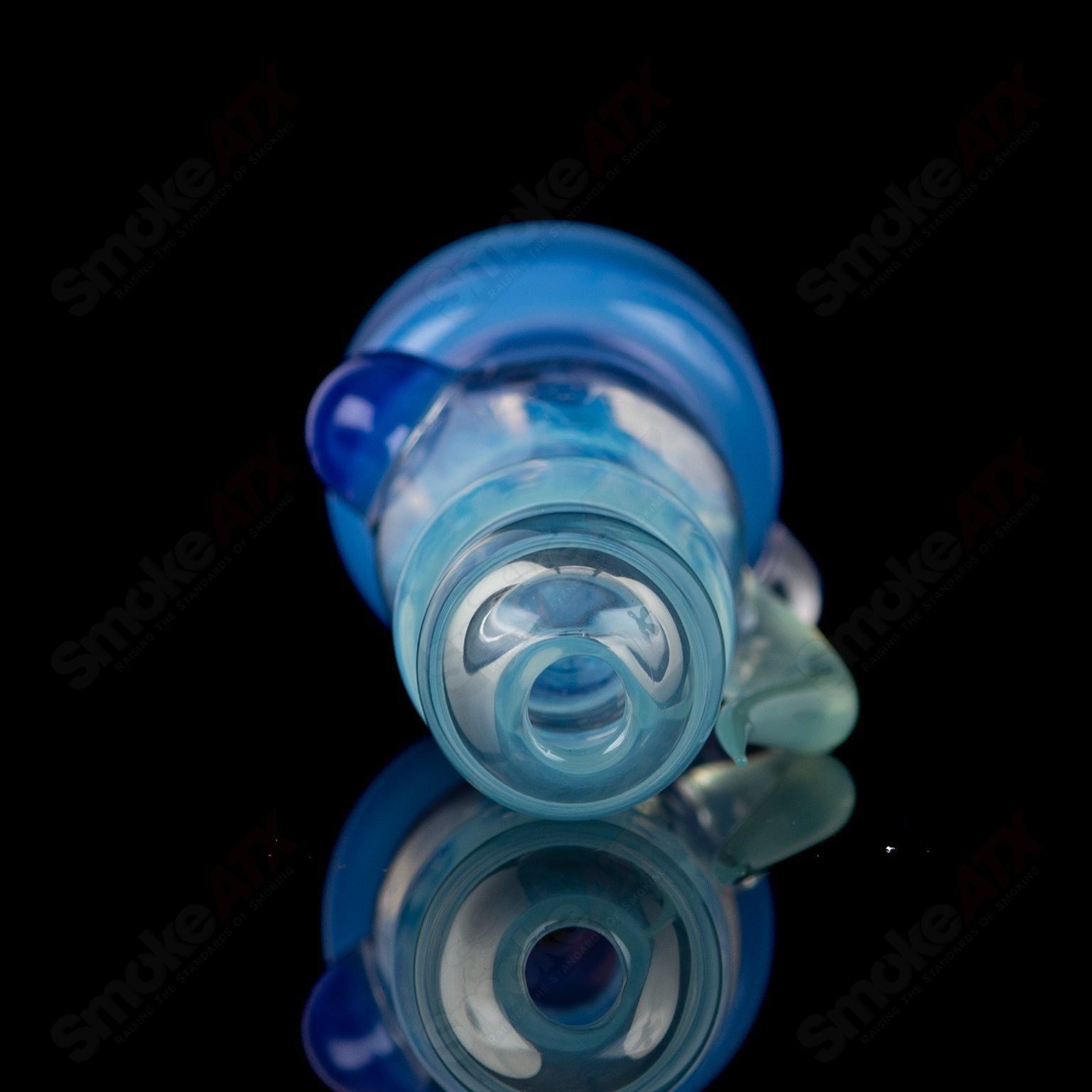 Sven Glass Sherlock chillum set featuring a clear heady glass design with intricate Sherlock-style shape and detailed craftsmanship.