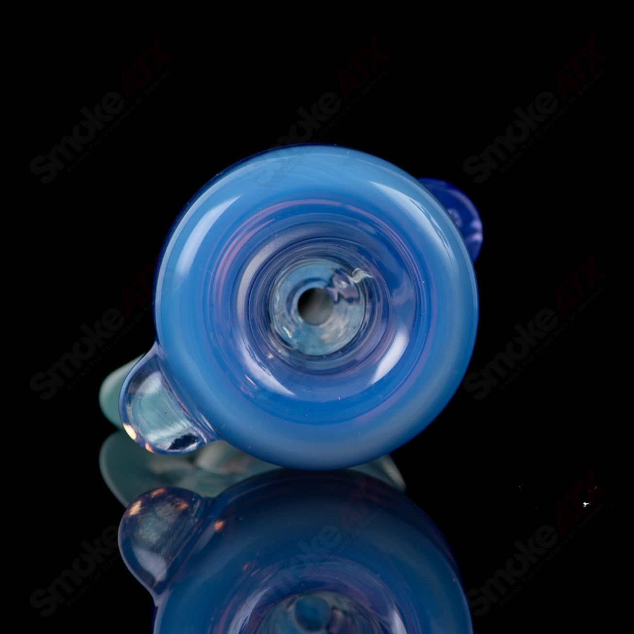 Sven Glass Sherlock chillum set featuring clear heady glass with intricate Sherlock-style design and multiple pieces.