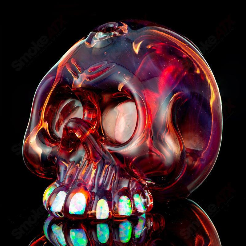 10mm Crushed Opal Skull Shredder Carsten Carlile - Smoke ATX