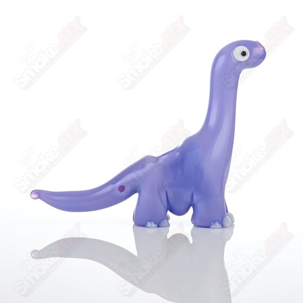 Purple Dino Pipe Nicko Glass - Smoke ATX