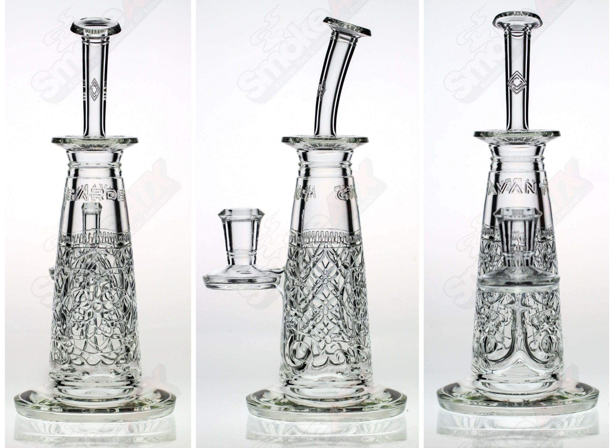 Flask 2.0 Clear Avant - Garde Glass - Smoke ATX