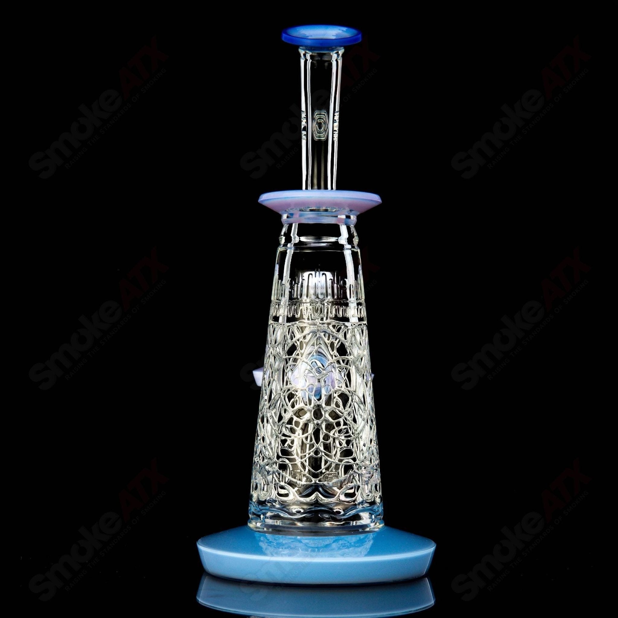 Flask 2.0 (North Star) Opal Skyline and Lucid Avant - Garde Glass - Smoke ATX