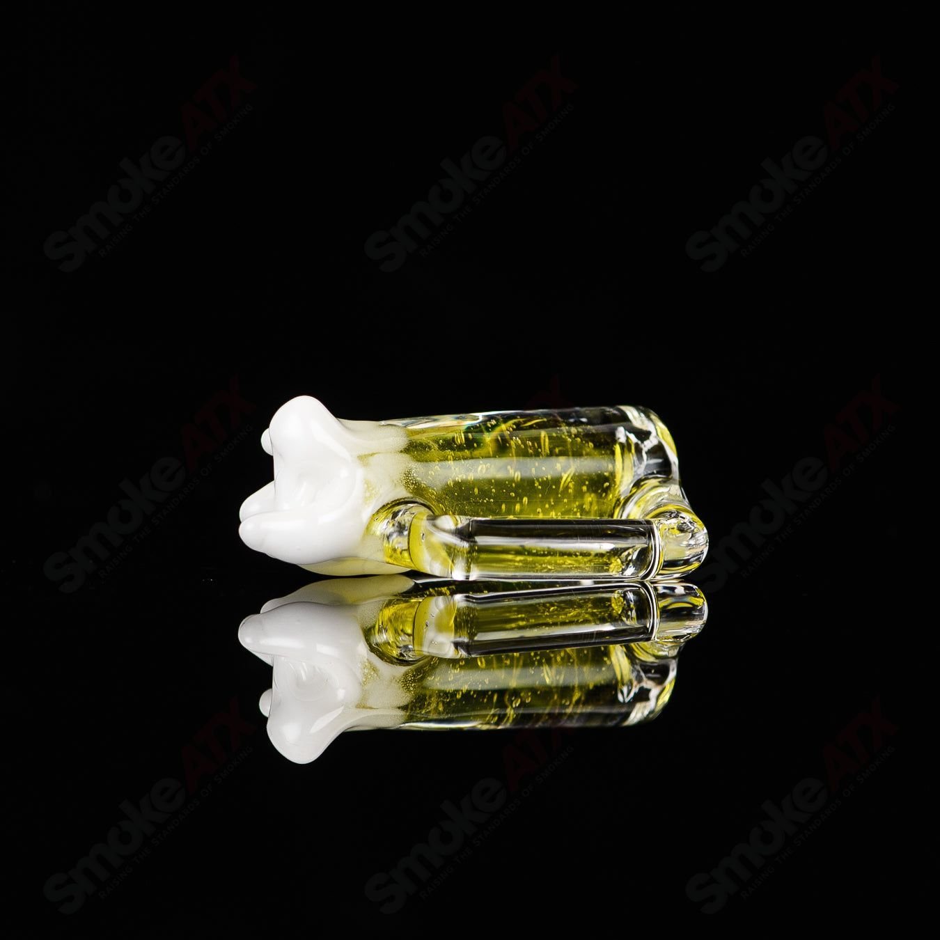 Frosty Beer Mug Pendant made of Sputnik glass, showcasing a detailed, frosted beer mug design in a glass pendant.
