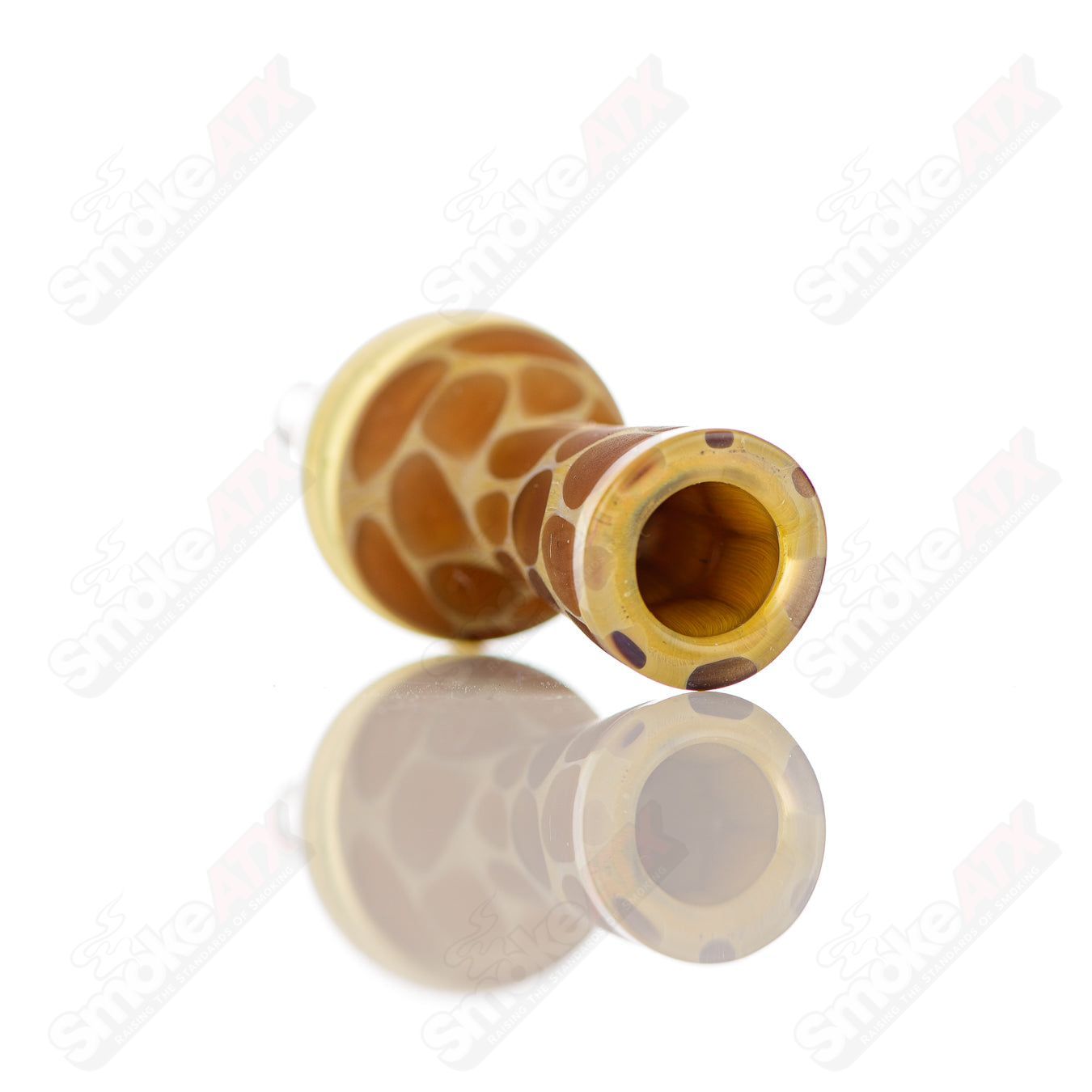 Fume Giraffe Print Bubble Cap Robertson Glass - Smoke ATX