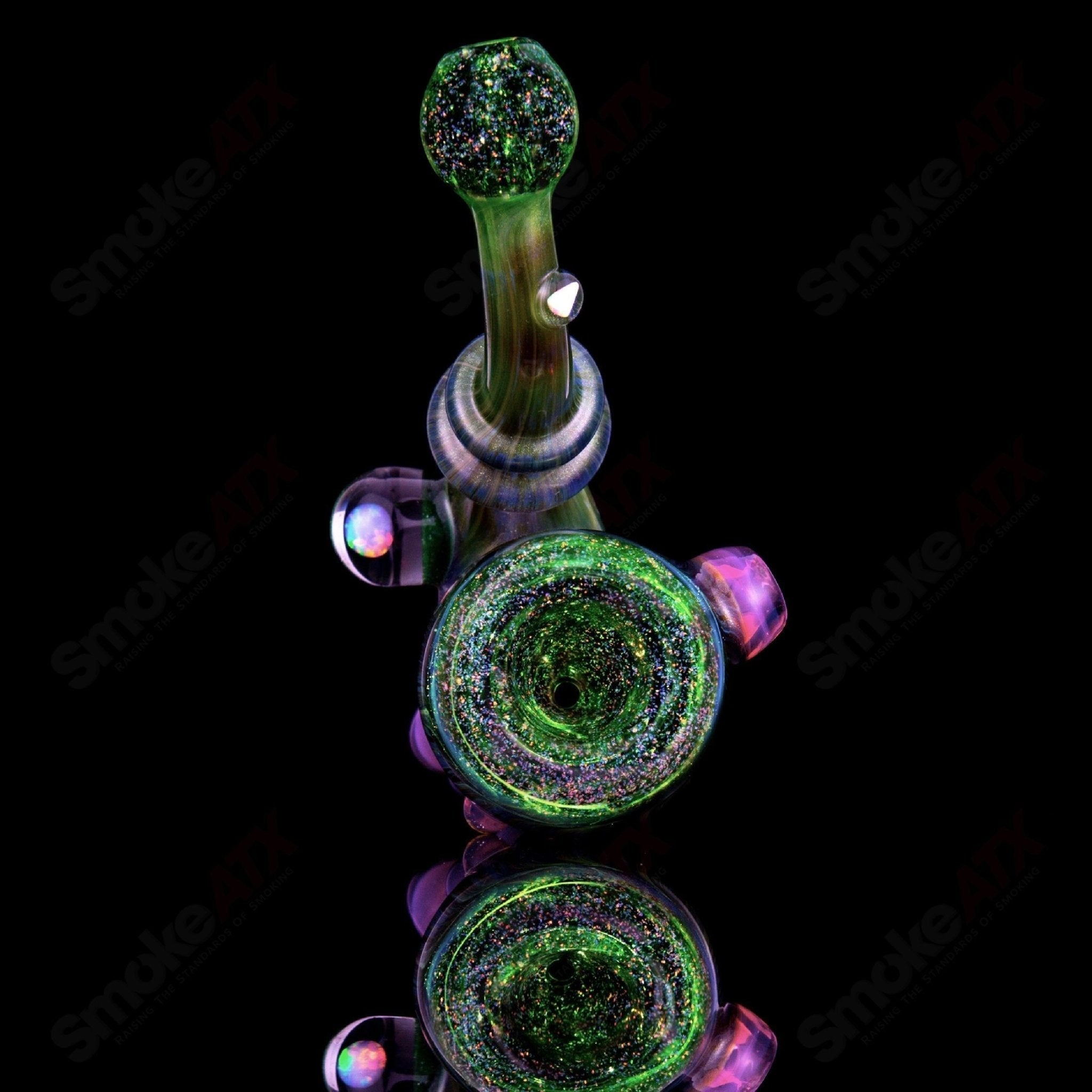 Mystery Adventurine Sherlock Habitat Glass - Smoke ATX