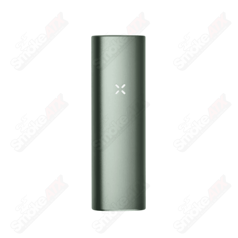 Pax Plus Dry Herb Vaporizer Kit by Pax Labs showing handheld vaporizer device with charging case and accessories.