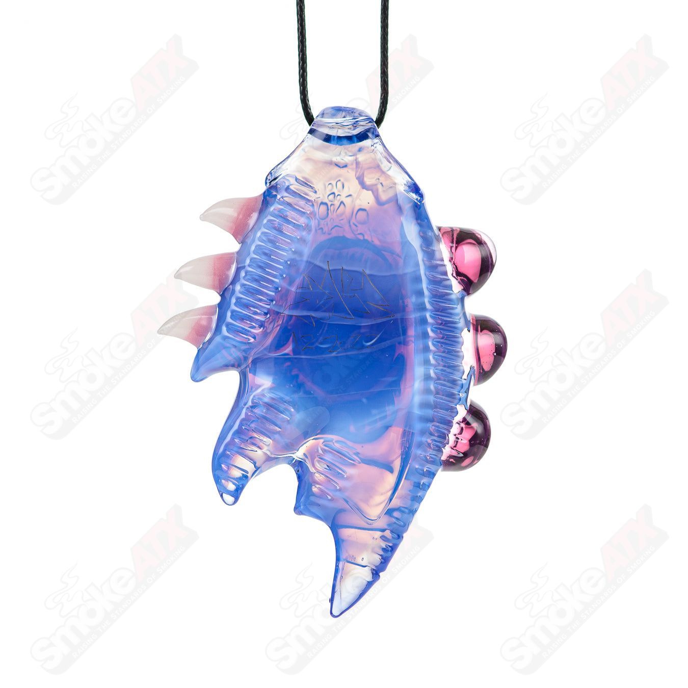 Heady Glass Skyline/Stargazer Salt pendant featuring a colorful, detailed glass design with a celestial theme.