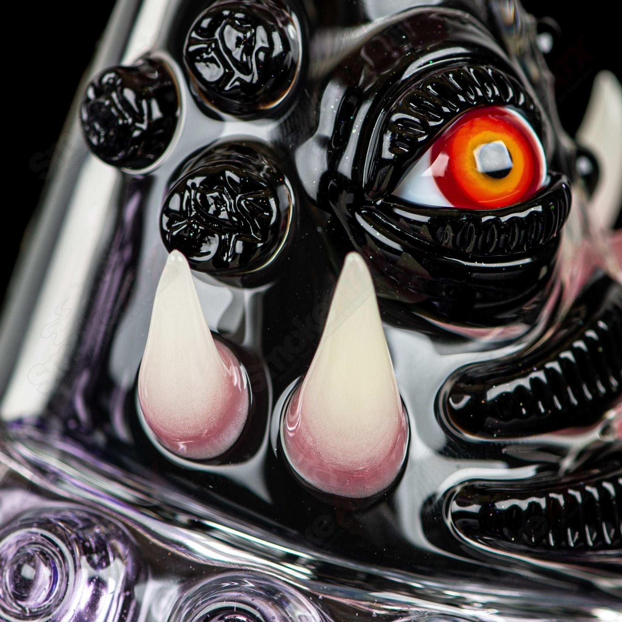 RipCurl by Helix & SALT Glass Heady Glass concentrate rig with intricate glasswork and vibrant colors for dabbing enthusiasts.