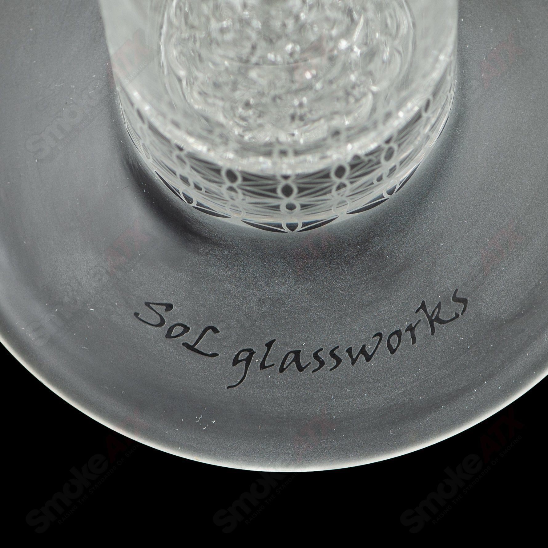 Sacred - G SoL50 Lace - Sphere SoL Glassworks - Smoke ATX