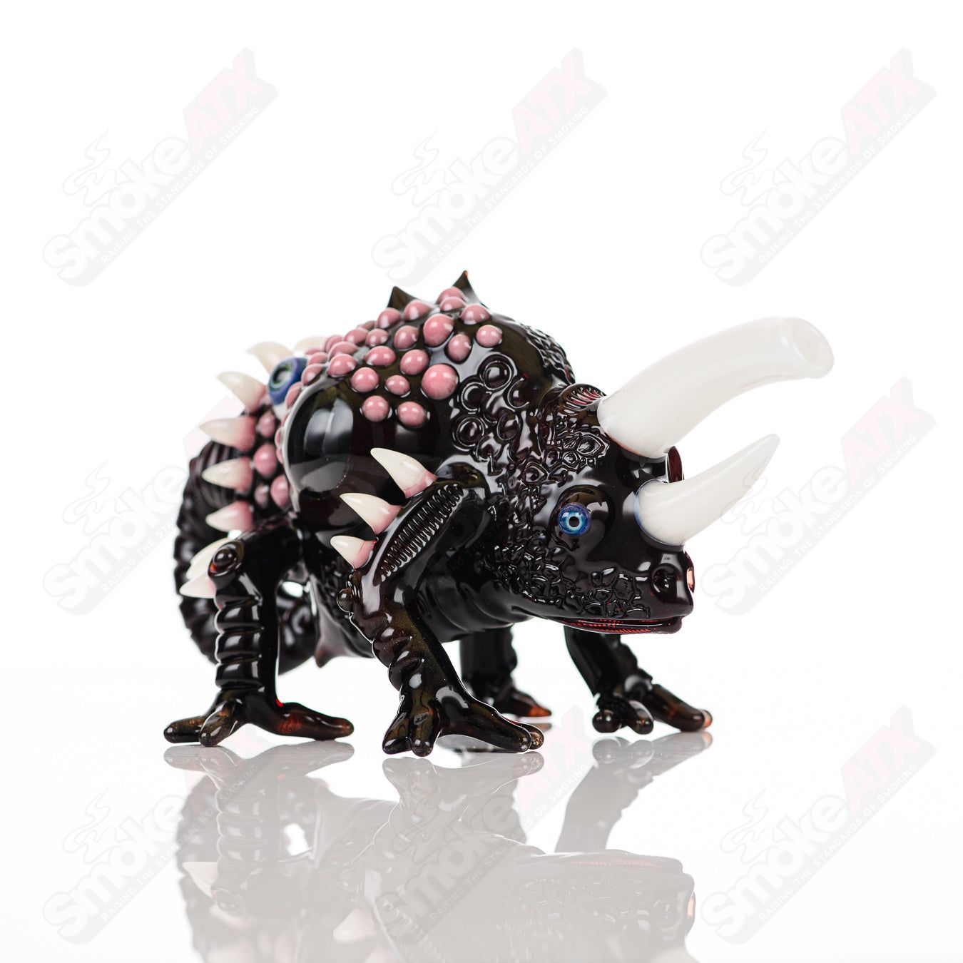 Salty Chameleon by Hardman Glass Salt Glass, colorful heady concentrate rig with intricate design and glasswork details.