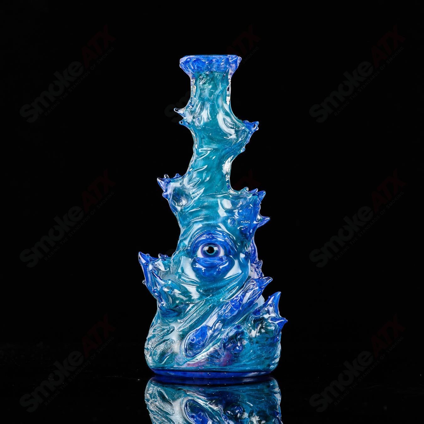 Salty Ocean Wave Ripcurl - Glass by Nobody & SALT Glass - Smoke ATX