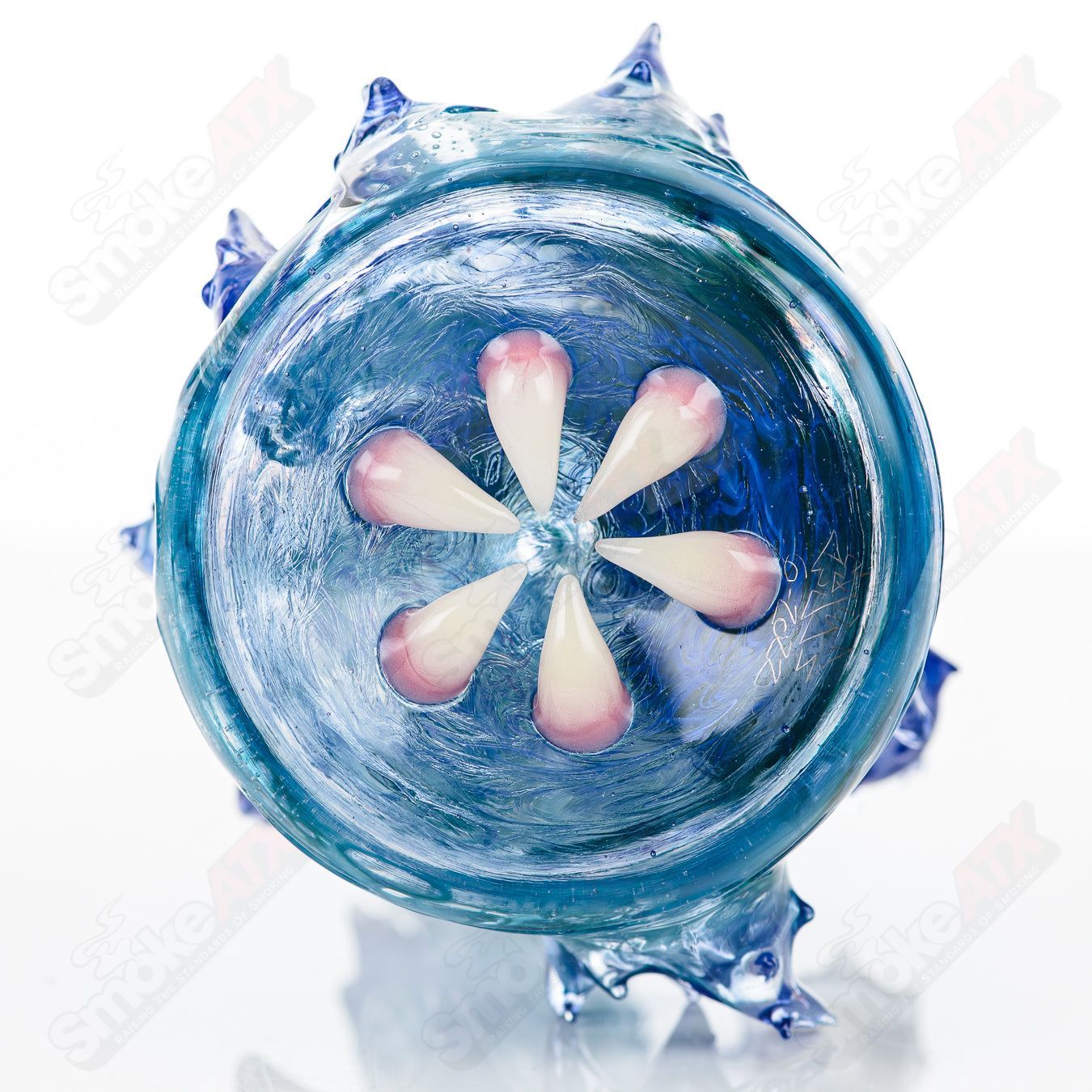 Salty Ocean Wave Ripcurl - Glass by Nobody & SALT Glass - Smoke ATX