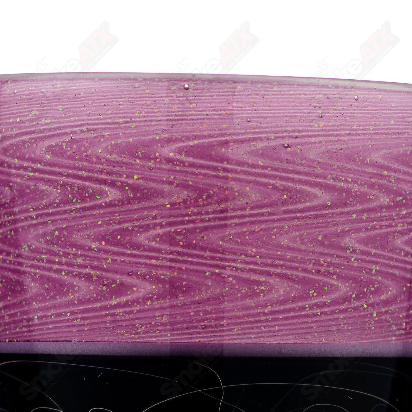 Scribble Tech drinking glass featuring Eusheen design by Calmbo, a colorful heady glass cup for beverages.