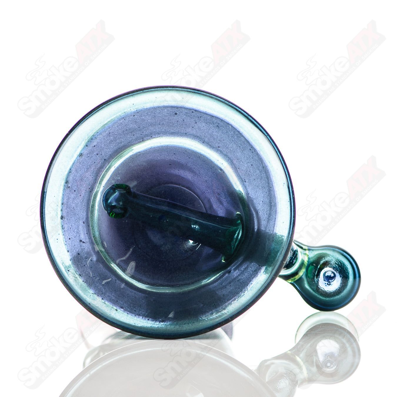 Brando Skull Jammer Rig glass heady concentrate rig with a detailed skull design and vibrant colors for dabbing or vaporizing.