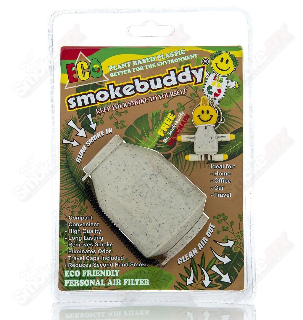 Smoke Buddy Original air filter device used for odor control and air purification, compact and portable design.
