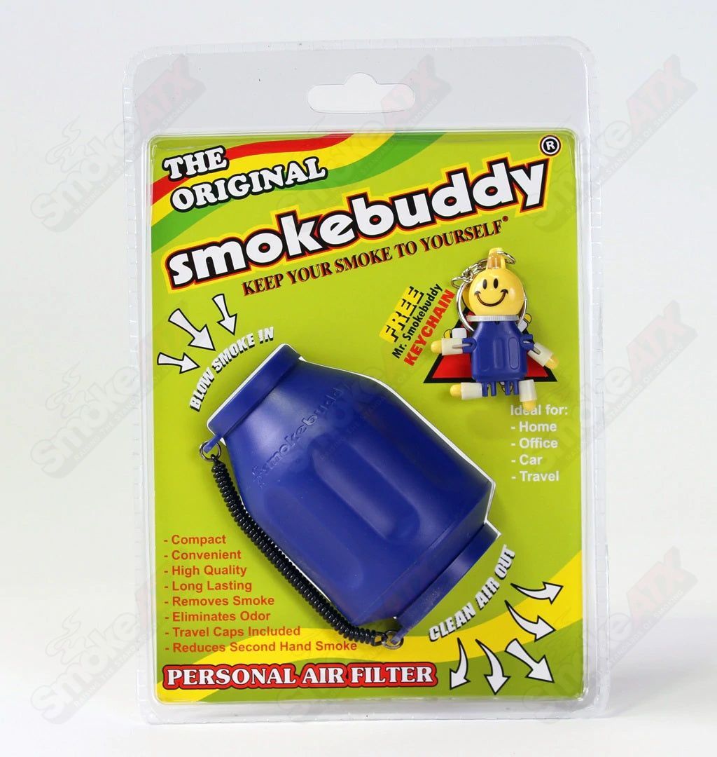 Smoke Buddy Original air filter device, portable and compact for air purification and odor control.