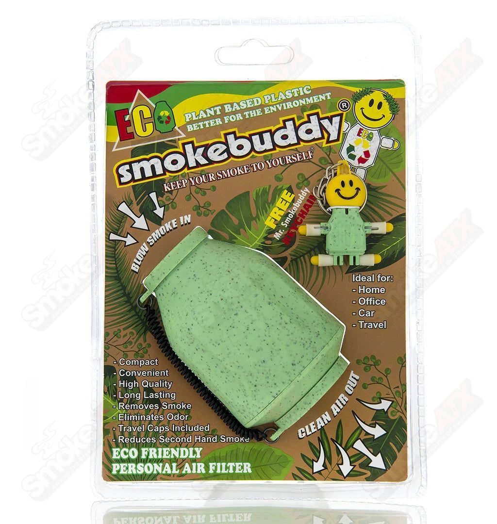 Smoke Buddy Original air filter device for odor control and air purification, compact and portable.