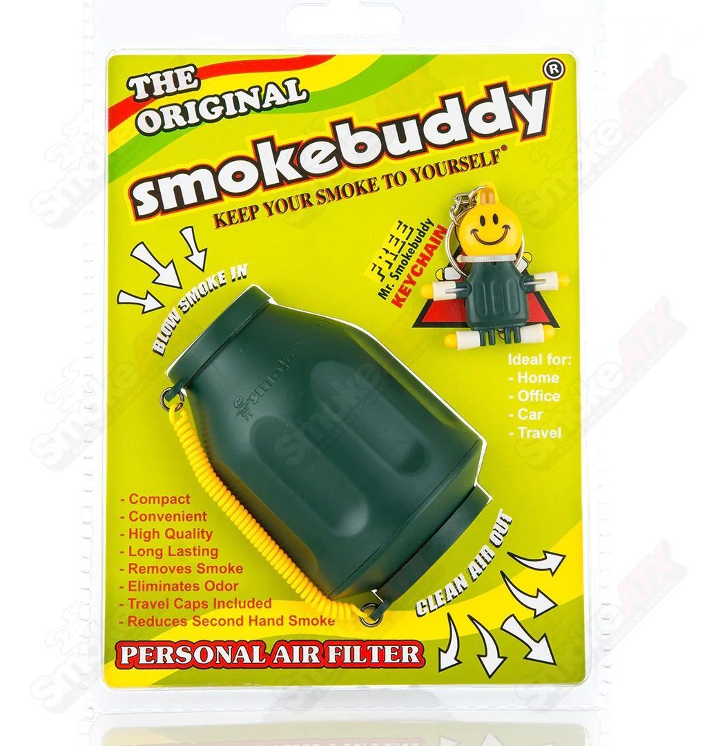 Smoke Buddy Original air filter device for odor control and air purification, designed for discreet smoke filtration.
