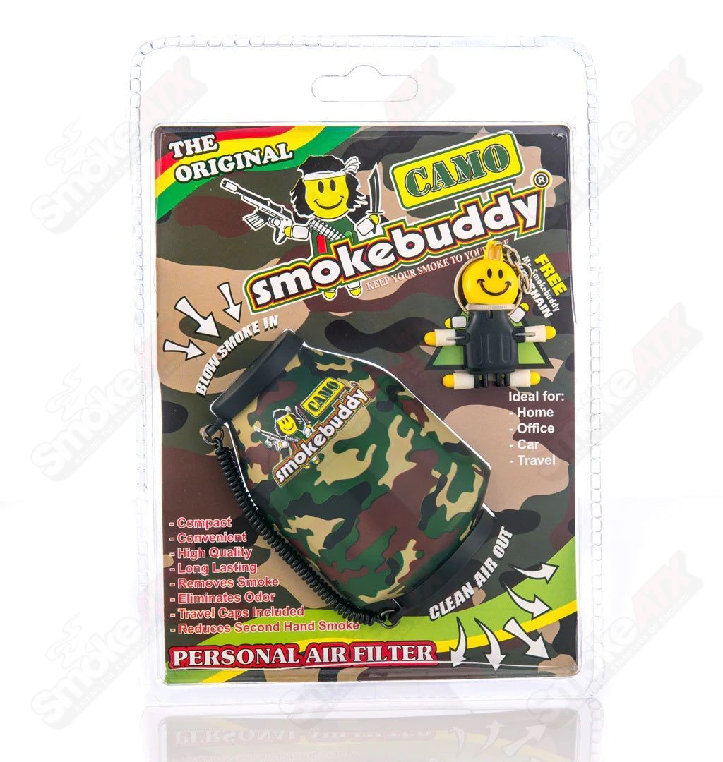 Smoke Buddy Original air filter device by smokebuddy, compact and portable for discreet smoke filtration.