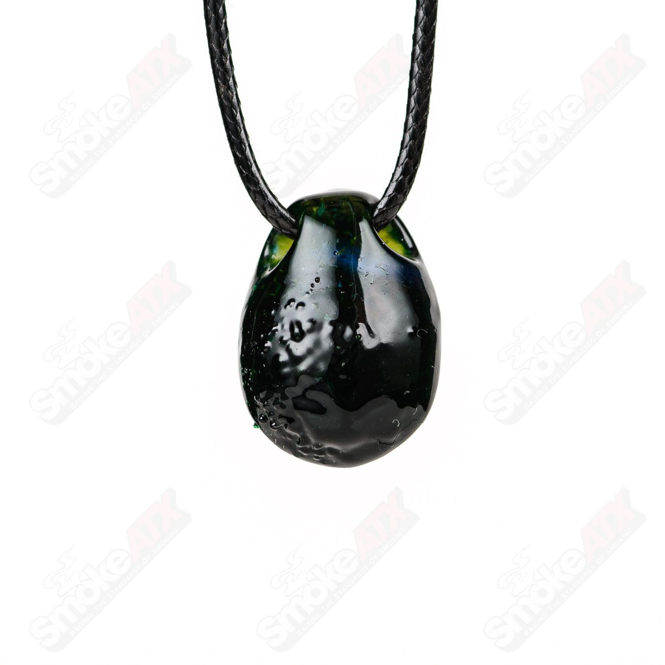 Glass by Boots Special Avocado Mini Pendant in clear glass, featuring an avocado design, perfect as a stylish jewelry accessory.