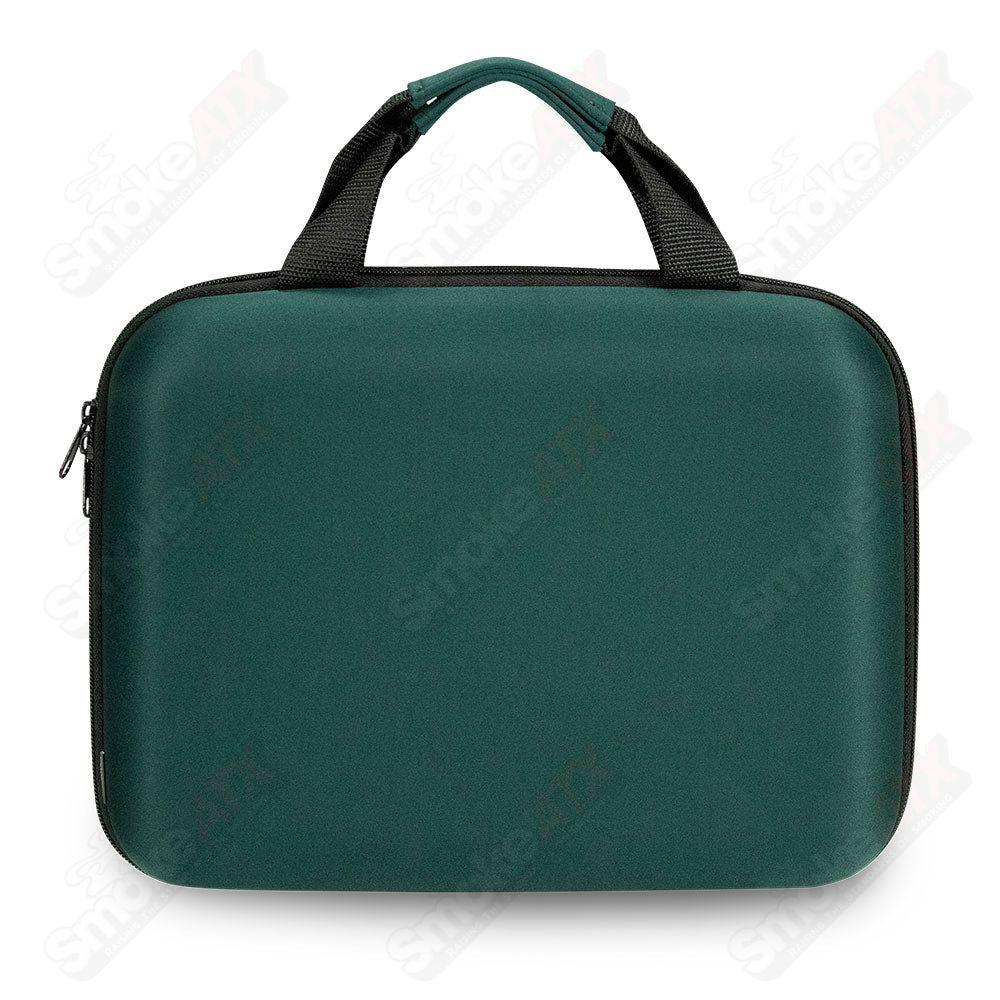 Green Vatra Bags 12x9 protective case for electronics or accessories, durable and lightweight for secure transport.