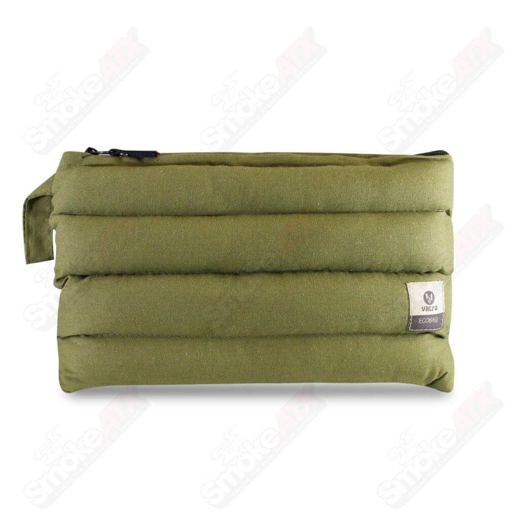 Vatra Green Hemp V14 11-inch rectangular protection case with durable hemp material for electronic devices.
