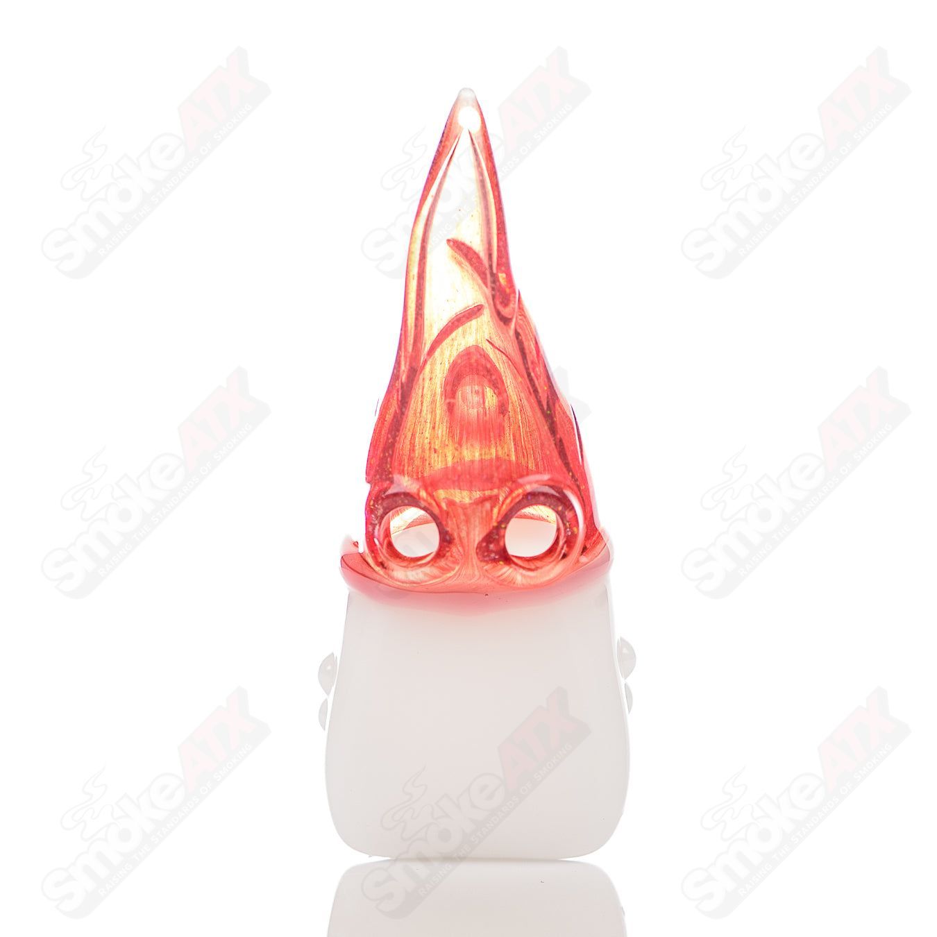 Colorful Wizard Pendant by Phil Siegel Glass, handcrafted heady glass jewelry with intricate details and vibrant design.