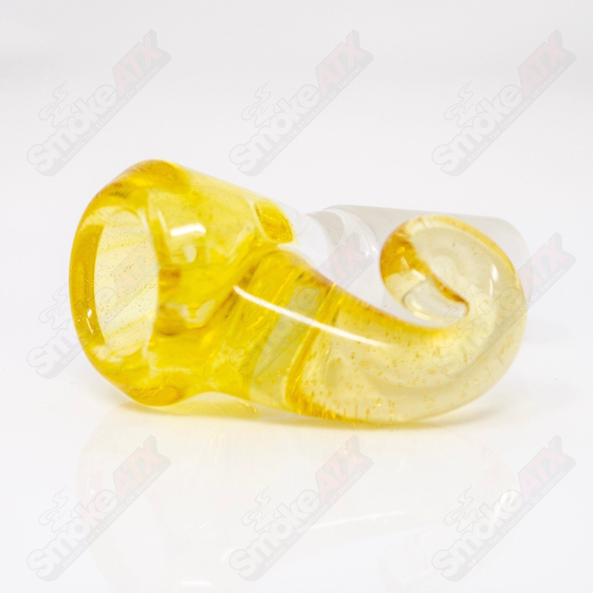 Yellow 18mm Full Accent Slide Black T Glass 5 - Smoke ATX